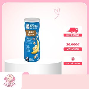 Bánh ăn dặm Gerber Puffs Việt Quất