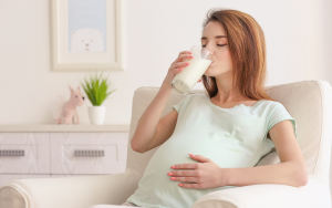 uống bầu sữa trong 3 tháng đầu