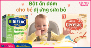 Hình ảnh Bột Ăn Dặm Cho Trẻ Bị Dị Ứng Sữa Bò