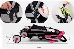 lợi ích của việc gập gọn xe đẩy em bé