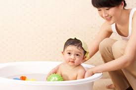 sữa tắm cho trẻ em ở Nhật 