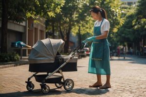 Vệ sinh và bảo bản xe đẩy đúng cách